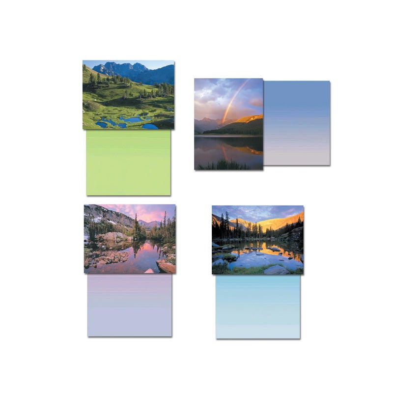 Leanin' Tree, High Country Lakes, Made In USA - 20 Blank Cards and Envelopes 5x7, Cute Stationary for Women Greeting Cards Blank Inside Featuring Stunning Photographs - Image 4